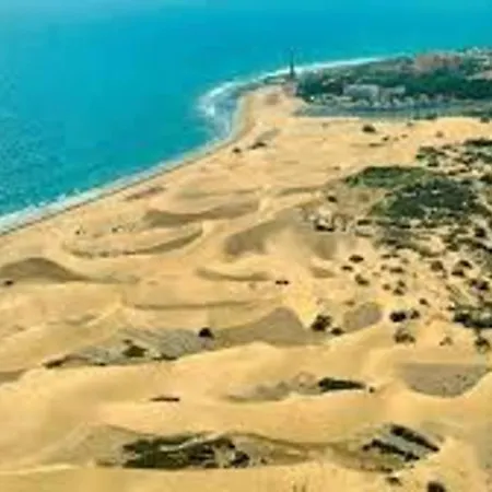 דירה Bungalow Maspalomas Tranquilo Luminoso Y Apto El Teletrabajo מספאלומס