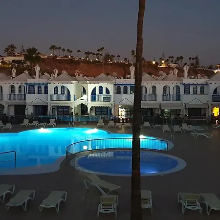 דירה Bungalow Maspalomas Tranquilo Luminoso Y Apto El Teletrabajo מספאלומס